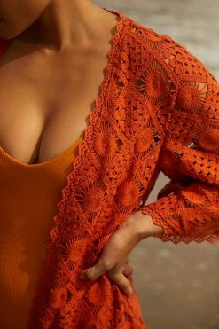 Best Pirce ???? By Anthropologie Fauxchet Robe COPPER ???? -Beach Riot Shop unnamed file 4657