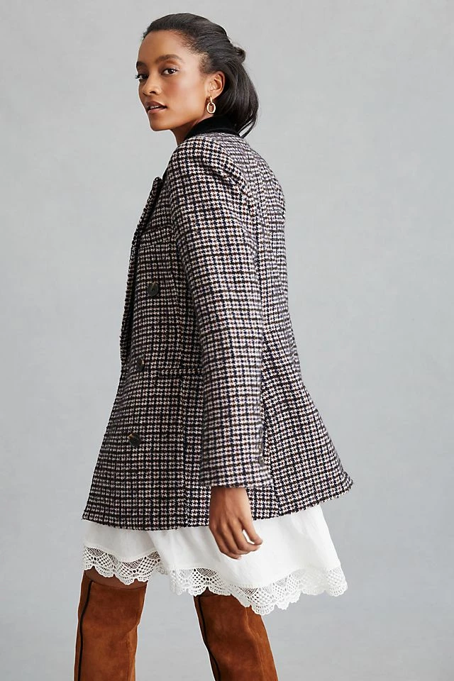 Avec Les Filles Structured Blazer Best Sale ⌛ Avec Les Filles Structured Blazer BLACK MOTIF ✨ -Beach Riot Shop unnamed file 469