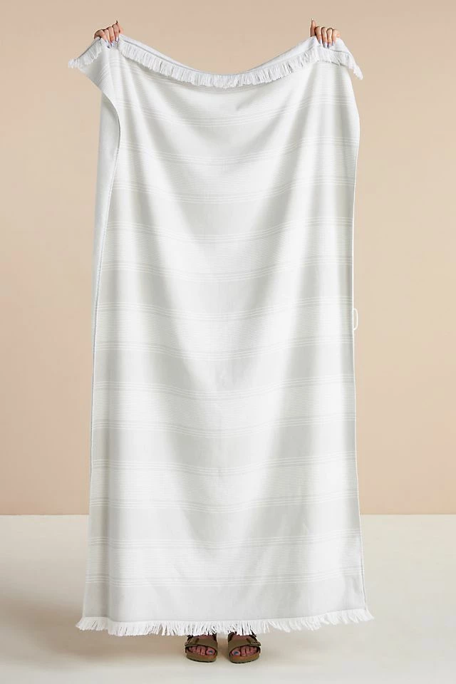 Kassatex Isola Beach Towel Best Pirce ✔️ Kassatex Isola Beach Towel White/Light Grey ???? -Beach Riot Shop unnamed file 4696