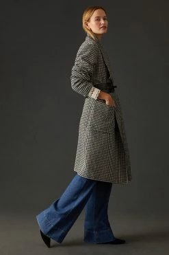 New ⌛ Bernardo Wrap ???? Coat BLACK MOTIF ???? -Beach Riot Shop unnamed file 473