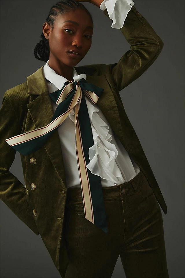 Paige Hollie Velvet Blazer Hot Sale ???? Paige Hollie Velvet Blazer DARK GREEN ???? -Beach Riot Shop unnamed file 476