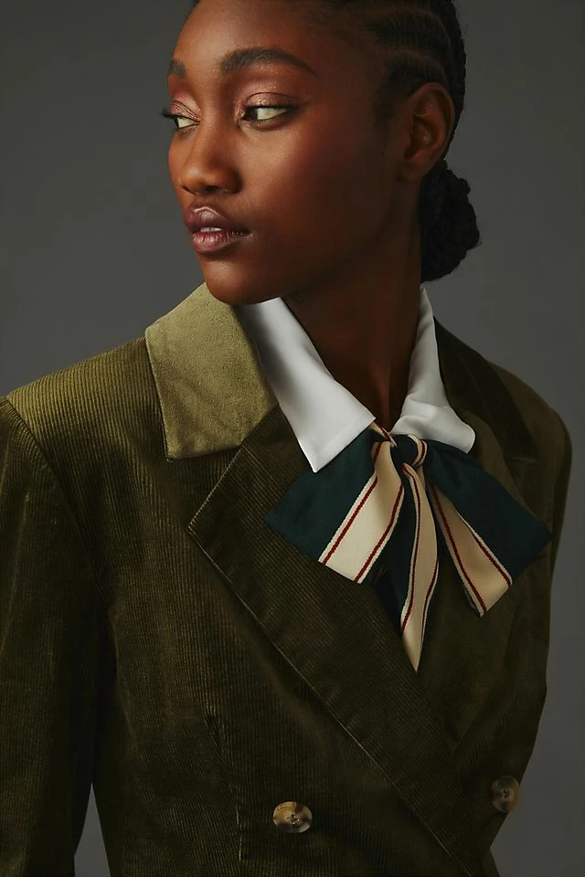 Paige Hollie Velvet Blazer Hot Sale ???? Paige Hollie Velvet Blazer DARK GREEN ???? -Beach Riot Shop unnamed file 479