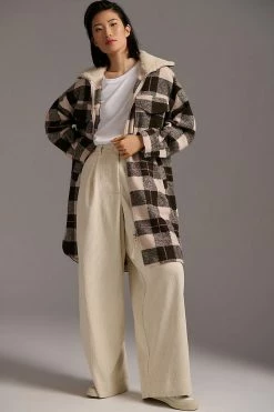 Best Pirce ???? Varley Harlow ???? Coat BLACK & WHITE ❤️