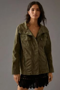 Cheap ???? Marrakech Ari Utility Jacket MOSS ✔️ -Beach Riot Shop unnamed file 533