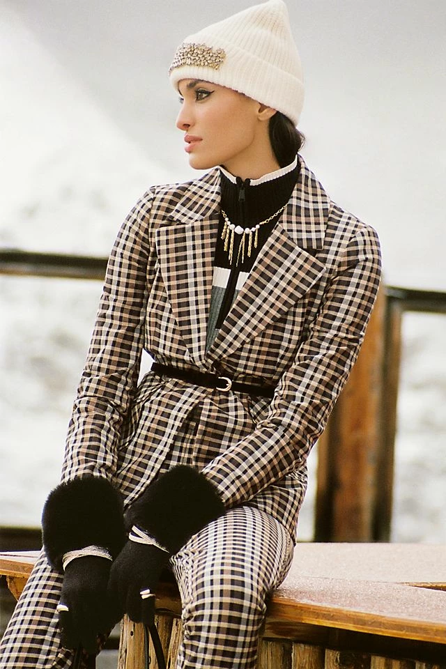 Budget ???? Maeve Plaid Blazer BROWN MOTIF ???? 3 Budget ???? Maeve Plaid Blazer BROWN MOTIF ????