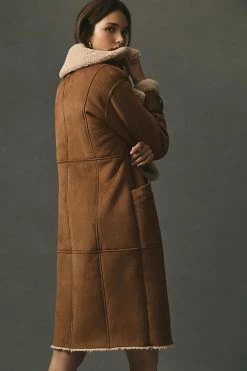Cheap ⌛ Avec Les Filles Faux Shearling ???? Coat BROWN ???? 11 Cheap ⌛ Avec Les Filles Faux Shearling ???? Coat BROWN ???? -Beach Riot Shop unnamed file 585