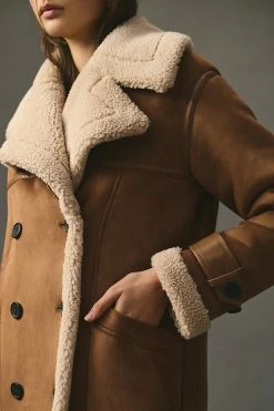 Cheap ⌛ Avec Les Filles Faux Shearling ???? Coat BROWN ???? 13 Cheap ⌛ Avec Les Filles Faux Shearling ???? Coat BROWN ???? -Beach Riot Shop unnamed file 587