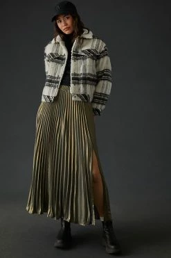 Promo ???? Bella Dahl Lined Plaid Jacket BLACK & WHITE ✔️