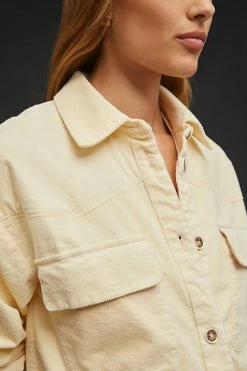 Coupon ???? Maeve Corduroy ???? Shirt IVORY ???? 3 Coupon ???? Maeve Corduroy ???? Shirt IVORY ???? -Beach Riot Shop unnamed file 664
