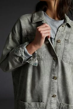 Best Sale ✔️ Pilcro Duster Shacket MOSS ???? 4 Best Sale ✔️ Pilcro Duster Shacket MOSS ???? -Beach Riot Shop unnamed file 687