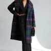 Budget ???? Avec Les Filles Plaid ???? Coat DARK GREEN ???? -Beach Riot Shop unnamed file 695