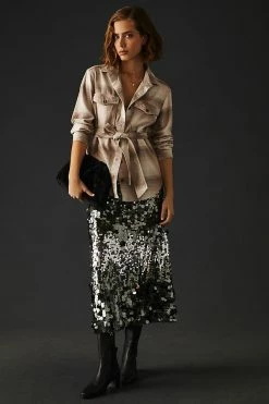 Flash Sale ???? Bella Dahl Ava Plaid ???? Shirt Jacket CREAM ???? -Beach Riot Shop unnamed file 711