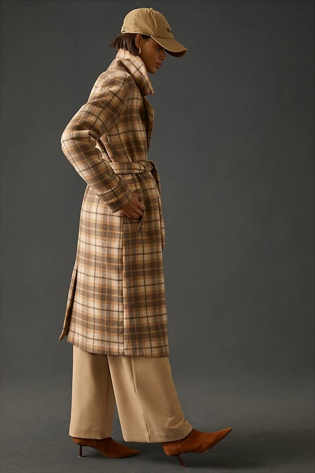 Paige Dublyn Plaid Coat Best deal ???? Paige Dublyn Plaid ???? Coat NEUTRAL MOTIF ???? -Beach Riot Shop unnamed file 716