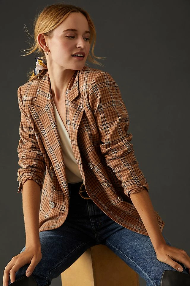 Paige Londyn Plaid Blazer Best Sale ???? Paige Londyn Plaid Blazer BRONZE DUST MULTI ???? -Beach Riot Shop unnamed file 803