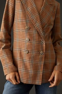 Best Sale ???? Paige Londyn Plaid Blazer BRONZE DUST MULTI ???? 4 Best Sale ???? Paige Londyn Plaid Blazer BRONZE DUST MULTI ???? -Beach Riot Shop unnamed file 804