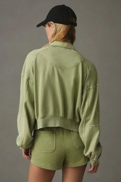 Alternative view of Budget ???? Daily Practice By Anthropologie Oversized Shacket MOSS ⭐