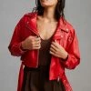 Discount ???? Avec Les Filles Faux Leather Jacket RED ❤️ 2 Discount ???? Avec Les Filles Faux Leather Jacket RED ❤️ -Beach Riot Shop unnamed file 844