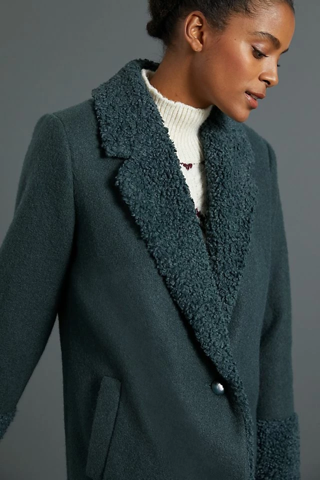 Colorblocked Sherpa-Trimmed Coat Best deal ???? Hutch Colorblocked Sherpa-Trimmed ???? Coat HOLLY ✔️ -Beach Riot Shop unnamed file 905