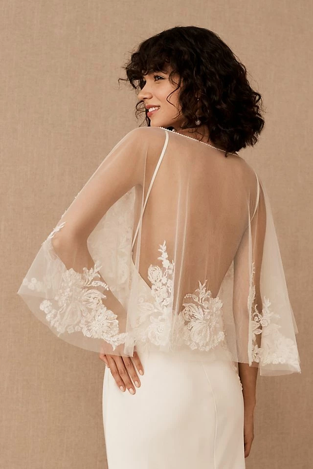 Jenny by Jenny Yoo Odessa Capelet Outlet ???? Jenny By Jenny Yoo Odessa Capelet IVORY ???? -Beach Riot Shop unnamed file 908