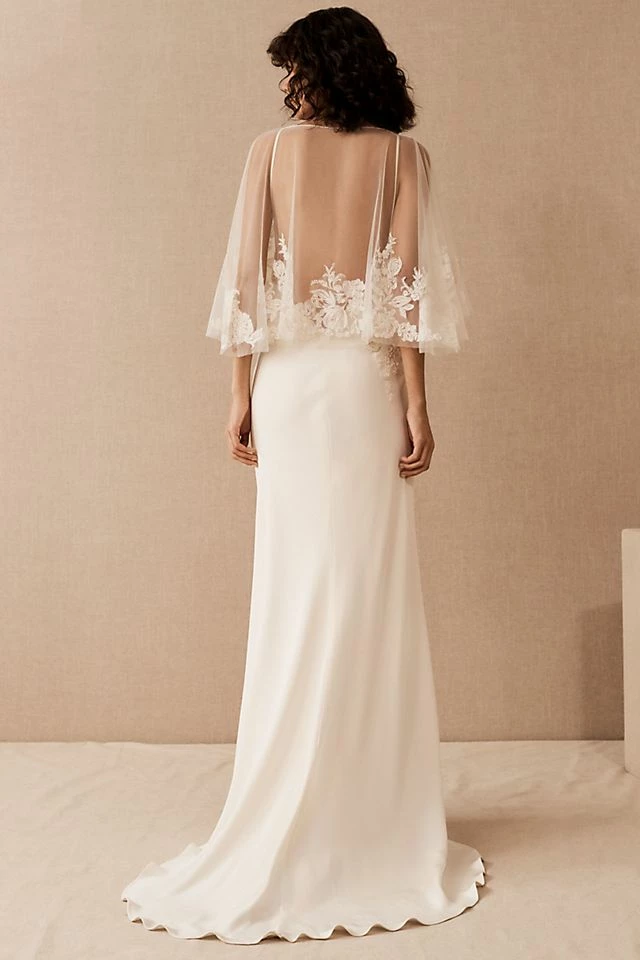 Jenny by Jenny Yoo Odessa Capelet Outlet ???? Jenny By Jenny Yoo Odessa Capelet IVORY ???? -Beach Riot Shop unnamed file 910