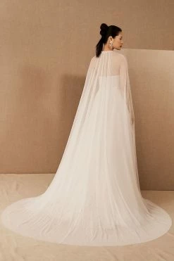 Buy ???? Jenny By Jenny Yoo Tory Cape IVORY ⌛ -Beach Riot Shop unnamed file 917