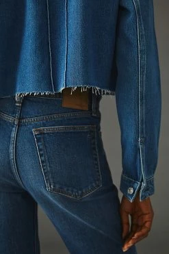 Hot Sale ???? Paige Rowan Cropped Denim Jacket DENIM MEDIUM BLUE ???? 3 Hot Sale ???? Paige Rowan Cropped Denim Jacket DENIM MEDIUM BLUE ???? -Beach Riot Shop unnamed file 935