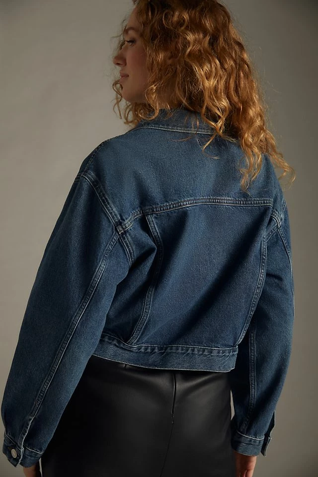 AGOLDE Shrunken Charli Jacket New ???? AGOLDE Shrunken Charli Jacket DENIM MEDIUM BLUE ???? -Beach Riot Shop unnamed file 947