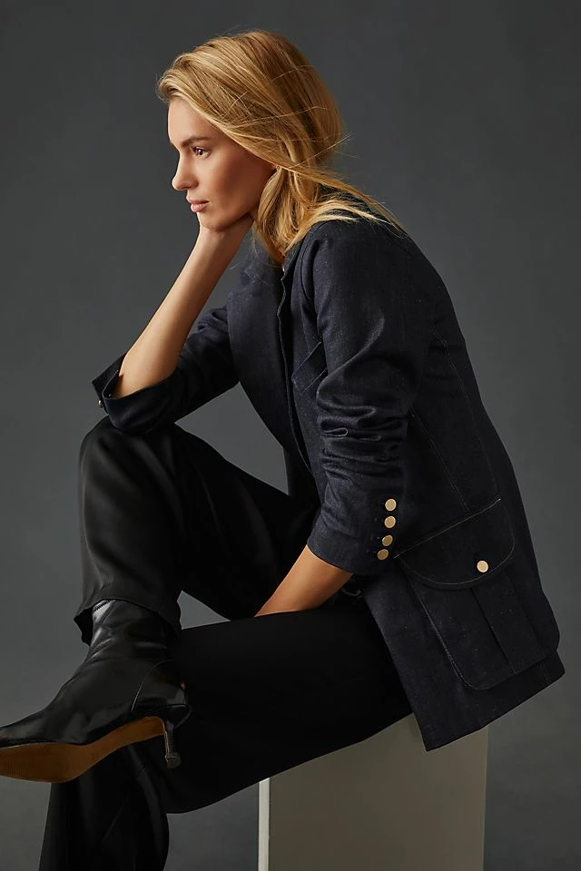DL1961 Indigo Coated Blazer Discount ???? DL1961 Indigo ???? Coated Blazer DENIM DARK ???? -Beach Riot Shop unnamed file 955