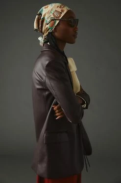 Budget ???? BLANKNYC Faux Leather Blazer CEDAR ???? -Beach Riot Shop unnamed file 96