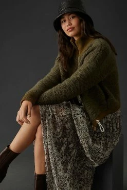 Top 10 ???? Varley Hunter Zip Through Jacket DARK GREEN ????